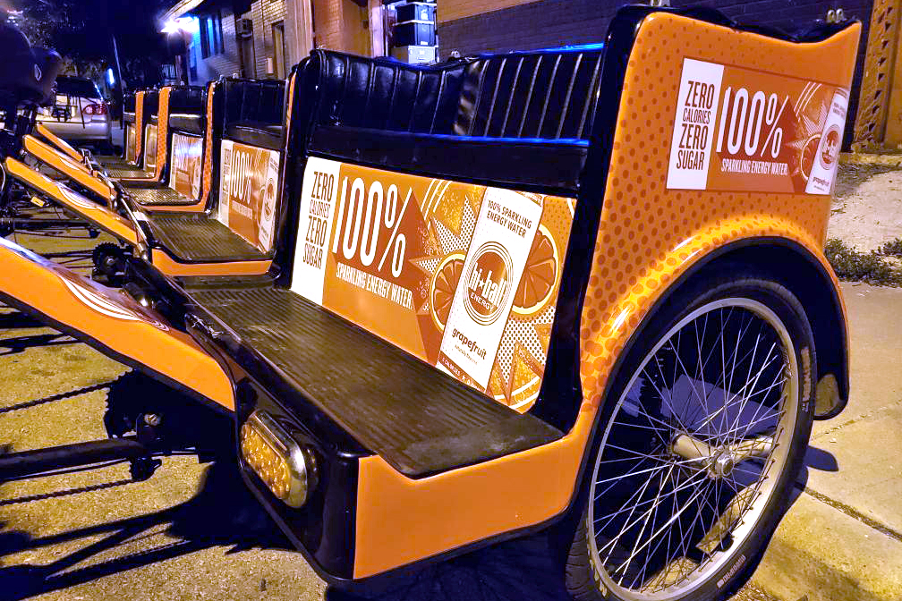 Hibal Pedicab-brand awareness